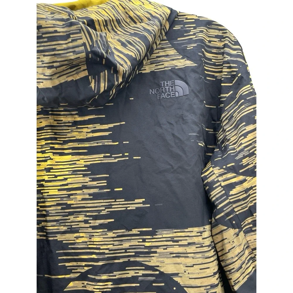 The North Face Anorak Windbreaker Pullover Small Black Yellow NWOT